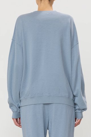 Oversized Crewneck Sweatshirt | Slate