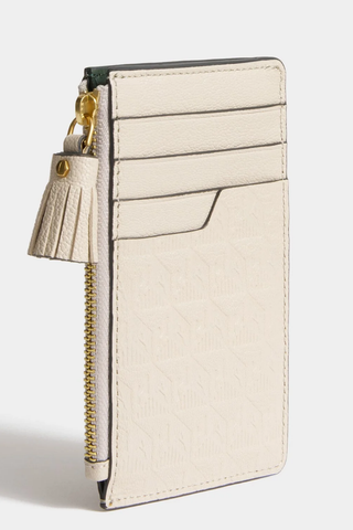 Anya Brands Zip Card Case Cornflakes | Chalk