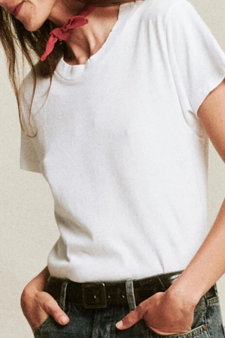 The Slim Tee | True White