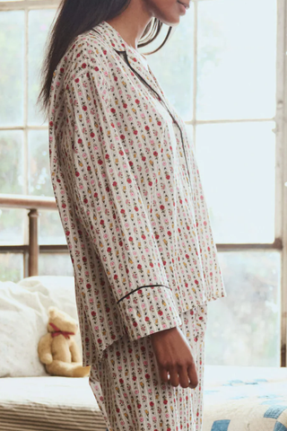 The Pajama Shirt | Ribbon Floral