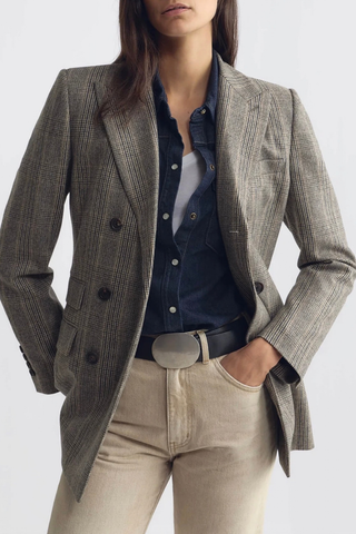 Noah Jacket | Fatigue Plaid