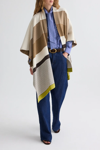 Wrapped Around Poncho | Multi