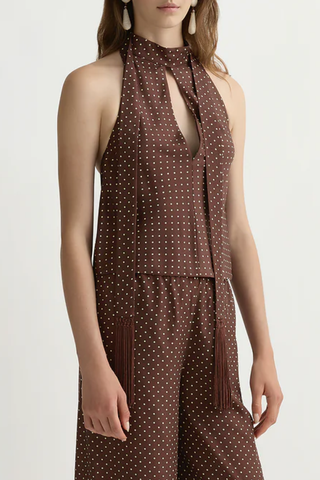 Phoebe Top | Chocolate Vanilla