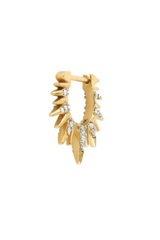 Small Love Explosion Diamond Earring | Single