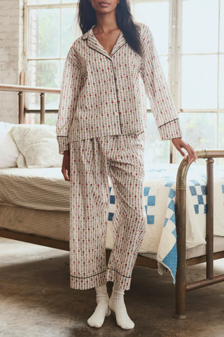 The Pajama Shirt | Ribbon Floral