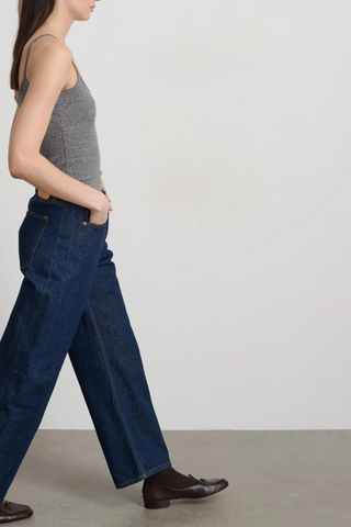 Slim Lasso Jean | Indigo Rinse