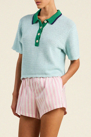 Amalia Polo | Light Blue