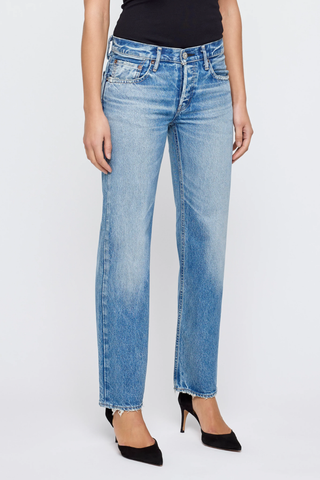Straight Low Jean | Cheval Blue
