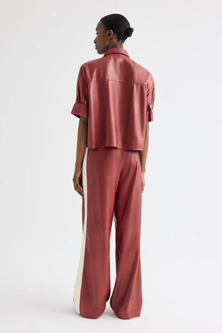 Hudson W/ Tux Stripe Pant | Karanda Red / Bone