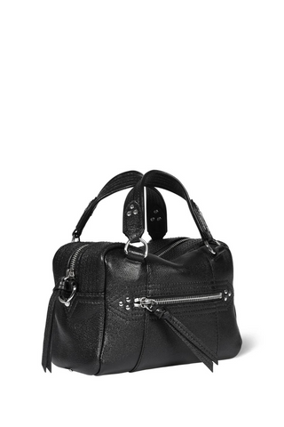 Lucky Bowling Mini Bag | Noir Silver
