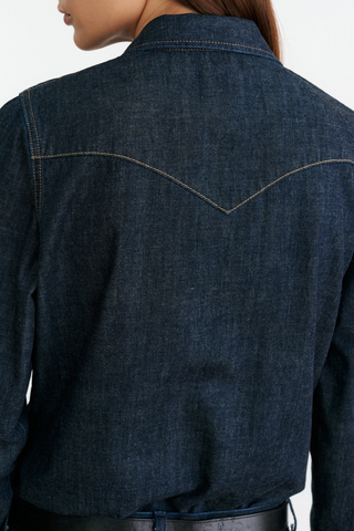 Travis Shirt | Indigo Rinse