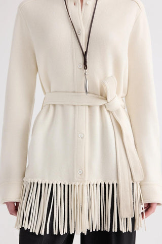 Thea Cashmere Jacket | Ivory