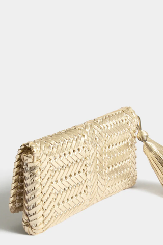 Neeson Tassel Clutch | Platino