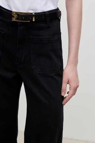 Alina Stretch Jean | Washed Black