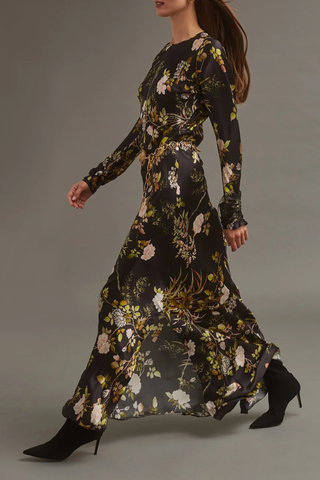 Montgomery Dress | Alpine Gardens Black