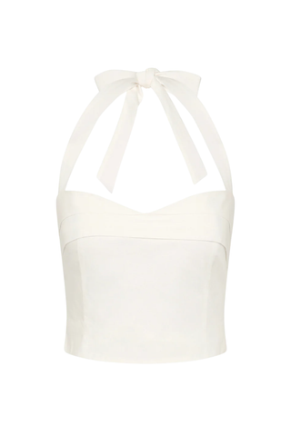 Rue Halter Top | Cream