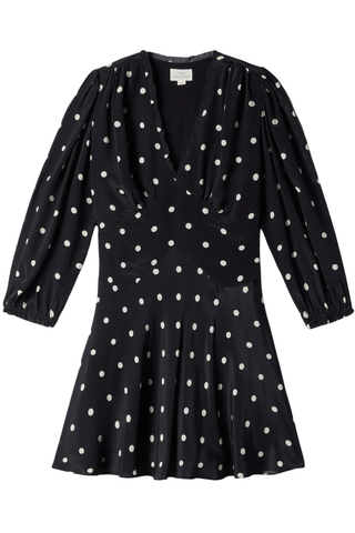 Paulina Dress | Black Polka Dots