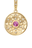 pink sapphire medallion