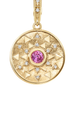 pink sapphire medallion