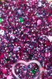 purple glitter