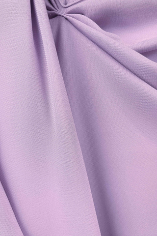Cady Drape Midi Dress | Lilac