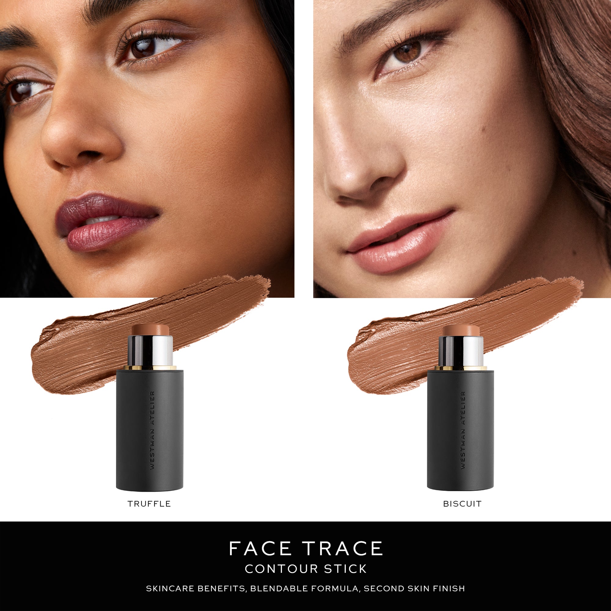 I TRIED EVERY SHADE! Westman Atelier Face Trace Cream Contour