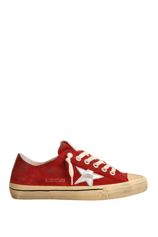 V- Star 2 Suede Upper Laminated Star And List | Dark Red/Silver