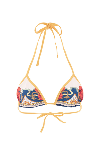 Bikini Top (Placed) | Taormina Placée Ivory