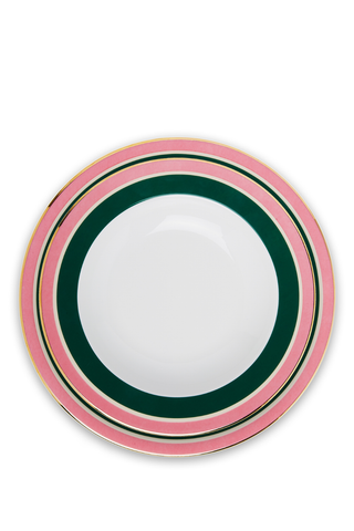 Soup and Dinner Plate Set | Rainbow Verde
