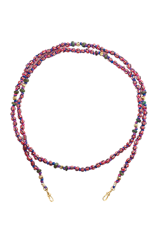 Mauli Beads 73cm | Pink and Black