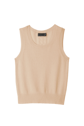 May Sweater Tank | Taupe